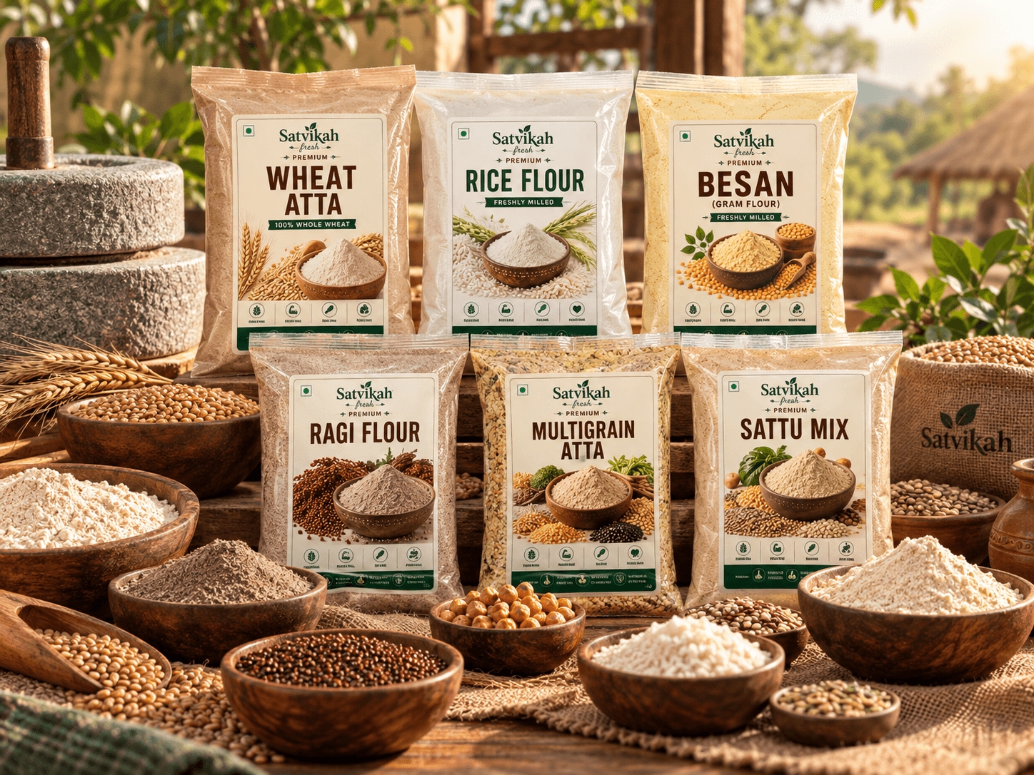 Stone Ground Flours