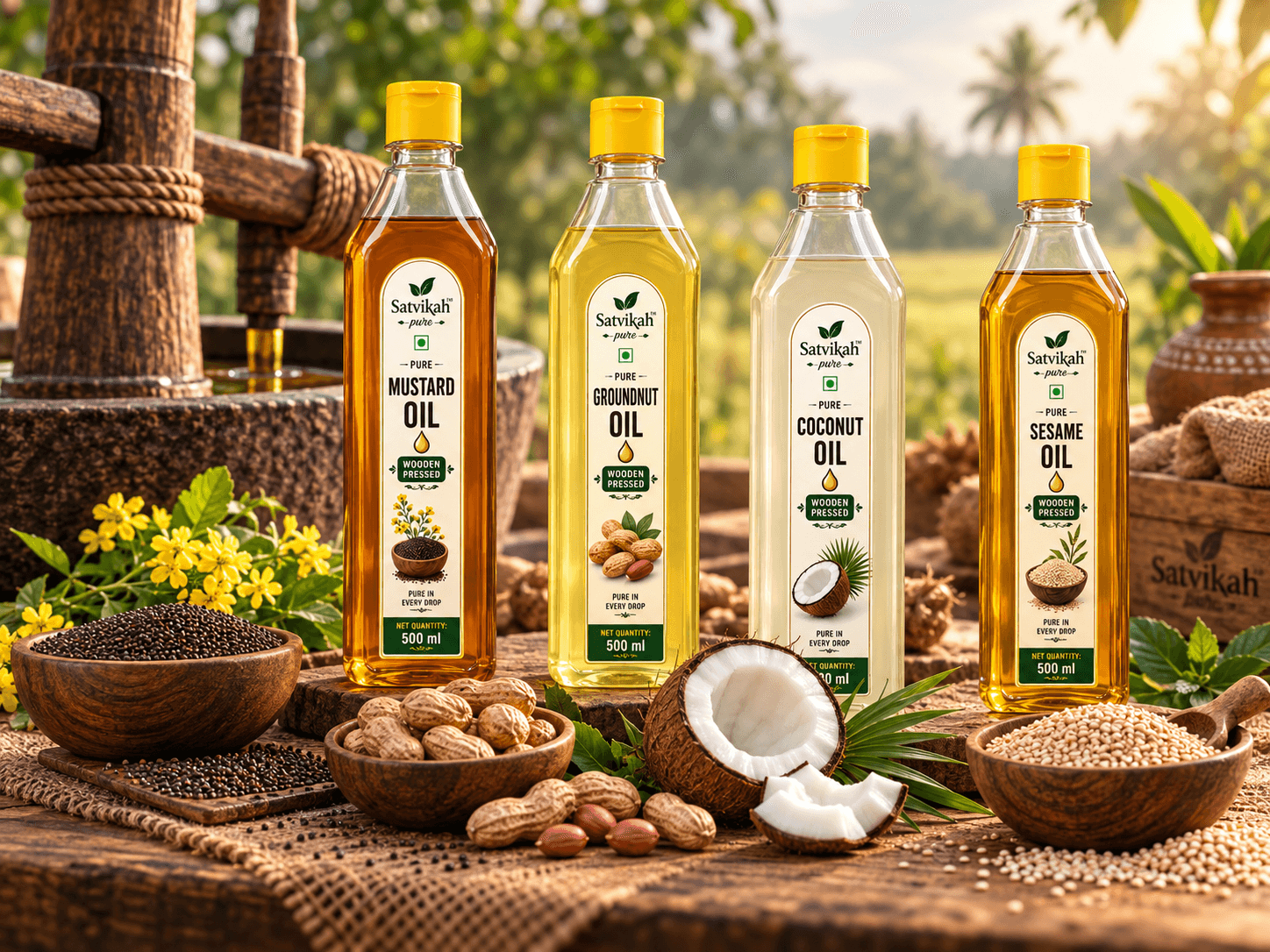 Cold Pressed Oils