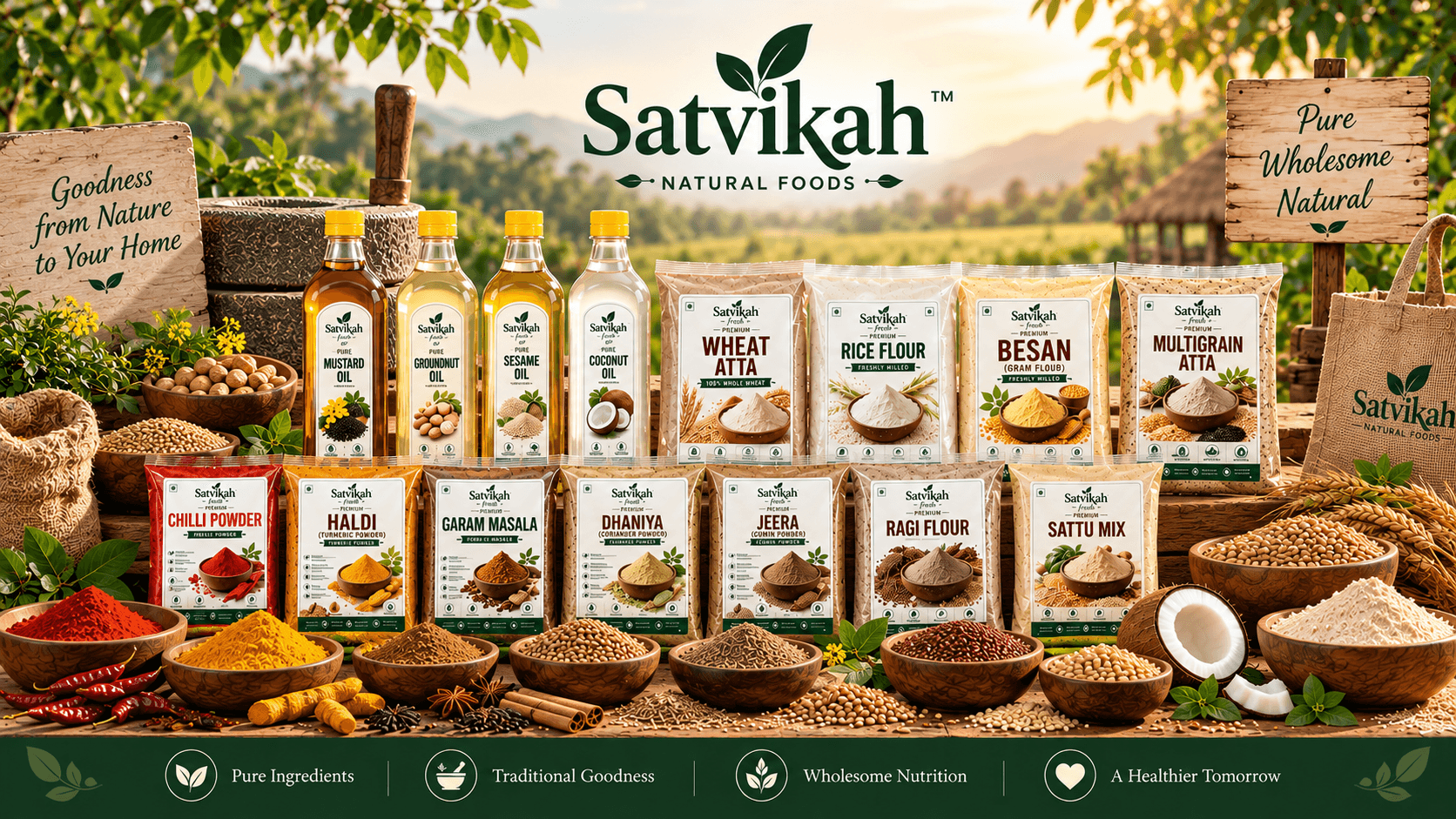 SATVIKAH Products